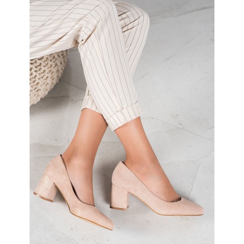 Vinceza Powder Pumps pink 2 Vinceza Powder Pumps pink 2