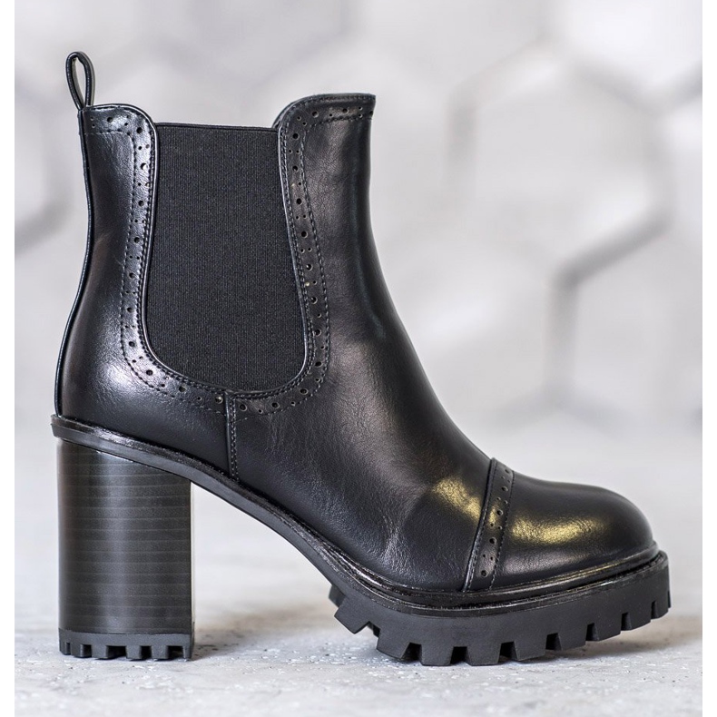 Seastar Slip-on Boots On The Platform black 2