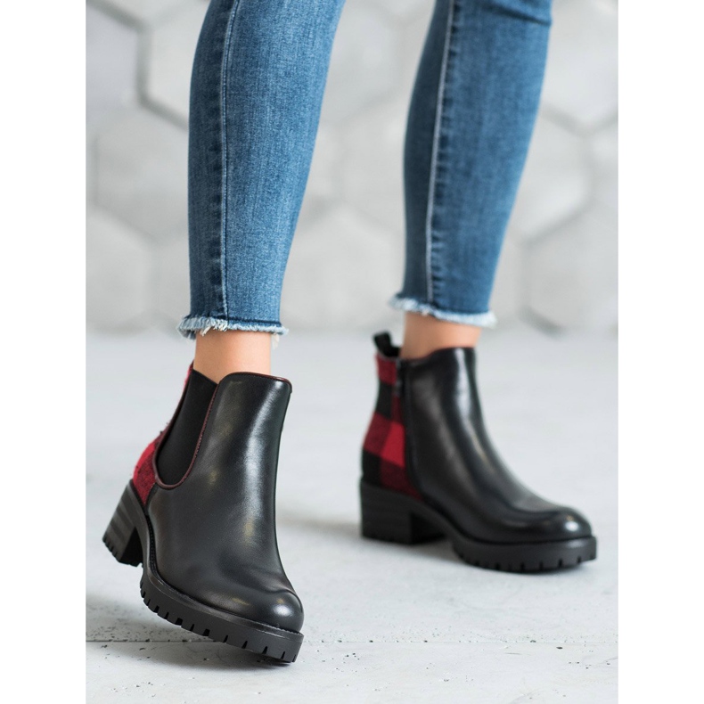 Seastar Chelsea Boots With Pattern black 1