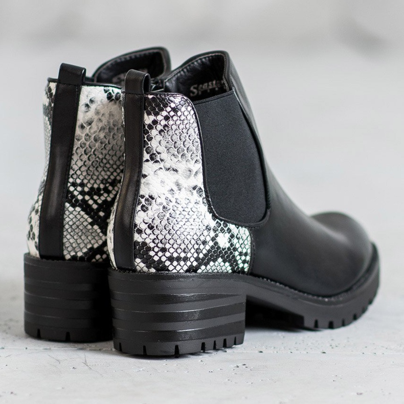Seastar Chelsea Boots With Pattern black 2