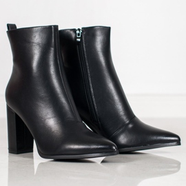 Seastar Eco-leather boots black 2 Seastar Eco-leather boots black 2