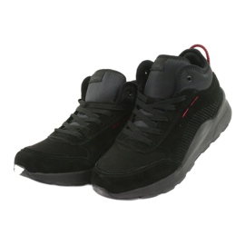 McKey High Men's Sports Shoes Black Suede 1068 3 McKey High Men's Sports Shoes Black Suede 1068 3