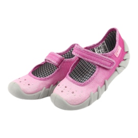Befado children's shoes 109P195 pink grey 3