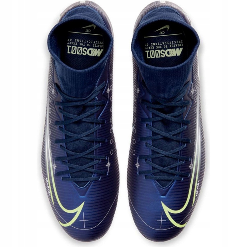 Nike Mercurial Superfly 7 Academy Mds Sg Pro Ac M CK0014-401 football shoe navy blue navy blue 1
