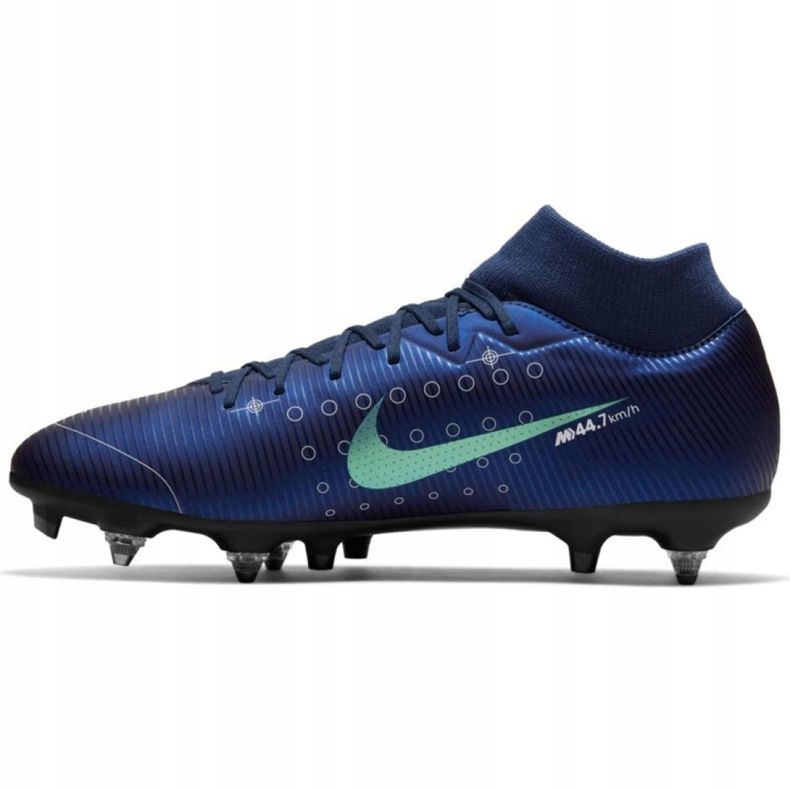 Nike Mercurial Superfly 7 Academy Mds Sg Pro Ac M CK0014-401 football shoe navy blue navy blue 2