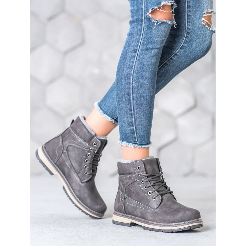 SHELOVET Sports Trappers grey 2 SHELOVET Sports Trappers grey 2