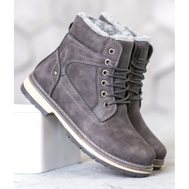 SHELOVET Sports Trappers grey 1 SHELOVET Sports Trappers grey 1