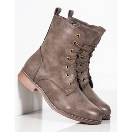 Super Me High Boots With Eco Leather brown 2