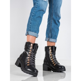 Seastar Lace-up Ankle Boots black 1