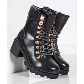 Seastar Lace-up Ankle Boots black 2