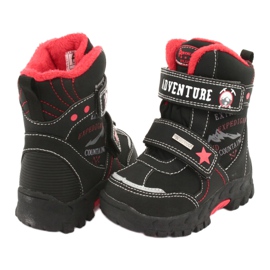 American Club American boots with black RL35 membrane red 3 American Club American boots with black RL35 membrane red 3
