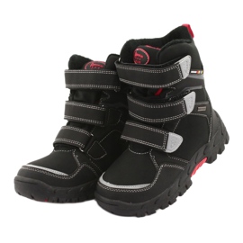 Boots with the American Club RL32 membrane black red 3