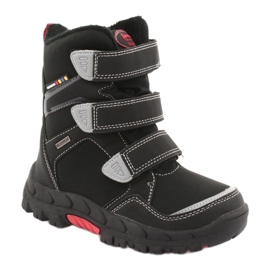 Boots with the American Club RL32 membrane black red 1