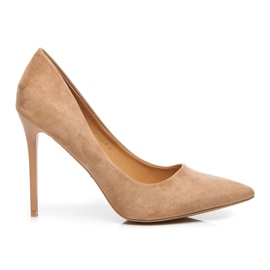 Spring high heels VICES brown 2