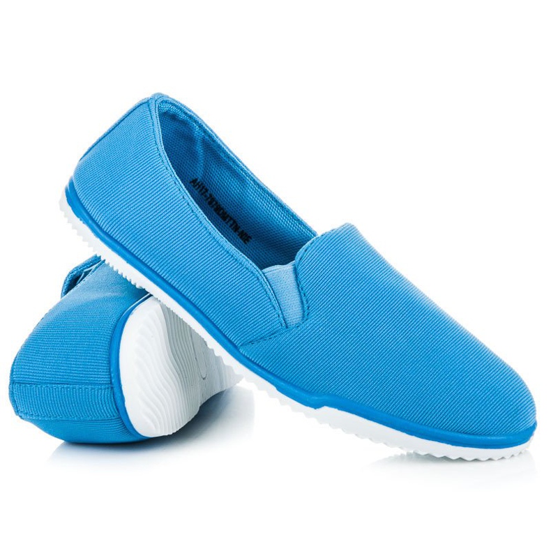 Mckeylor Blue Textile Sneakers 1 Mckeylor Blue Textile Sneakers 1
