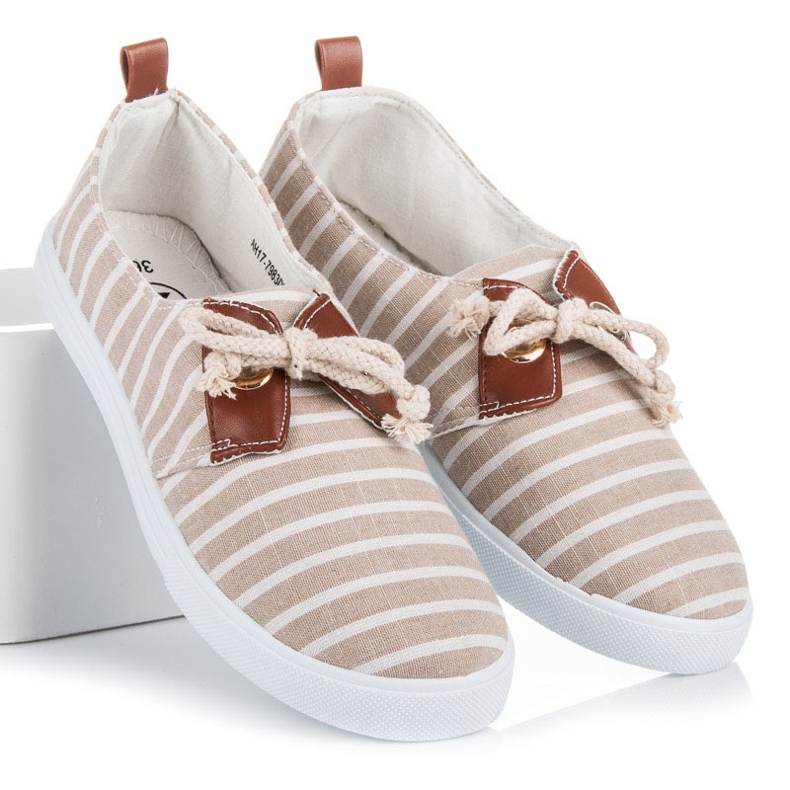 Mckeylor Ribbed Sneakers brown 1 Mckeylor Ribbed Sneakers brown 1