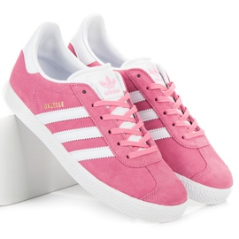 Adidas Gazelle J pink 1 Adidas Gazelle J pink 1