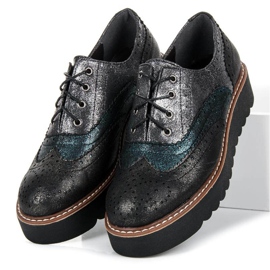 Kylie Tied brogues black 1