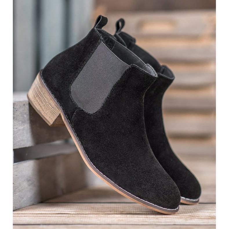 Goodin Leather Chelsea boots black 1