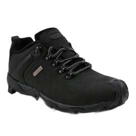 Black MXC-6645 trekking shoes 1
