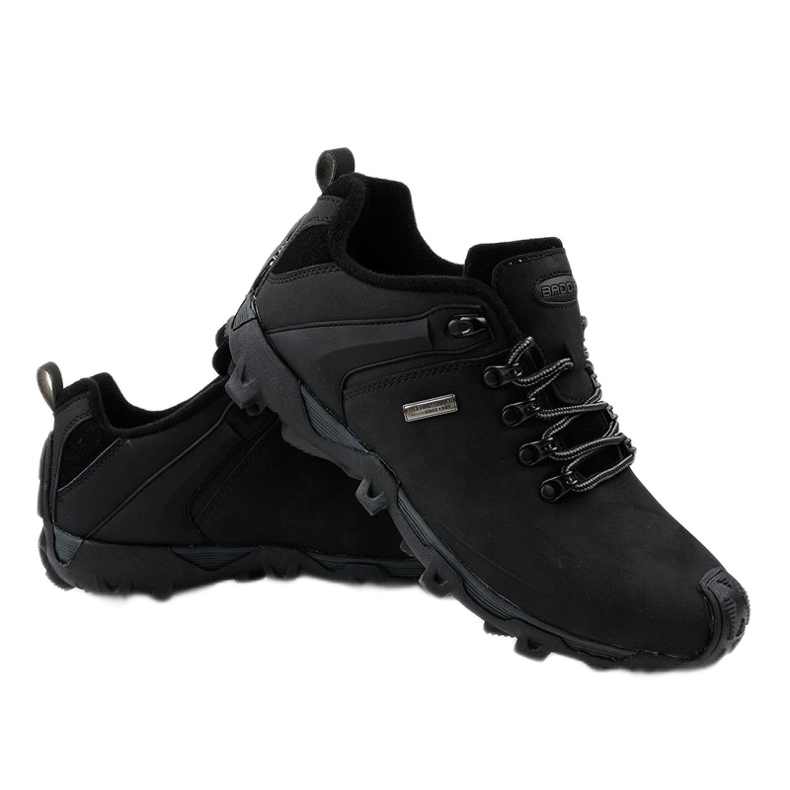 Black MXC-6645 trekking shoes 2