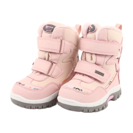 American Club boots with a pink star RL37 membrane 3 American Club boots with a pink star RL37 membrane 3