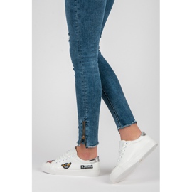 Seastar Army Sneakers With Patches white 1