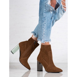 Goodin Sexy leather boots brown 2