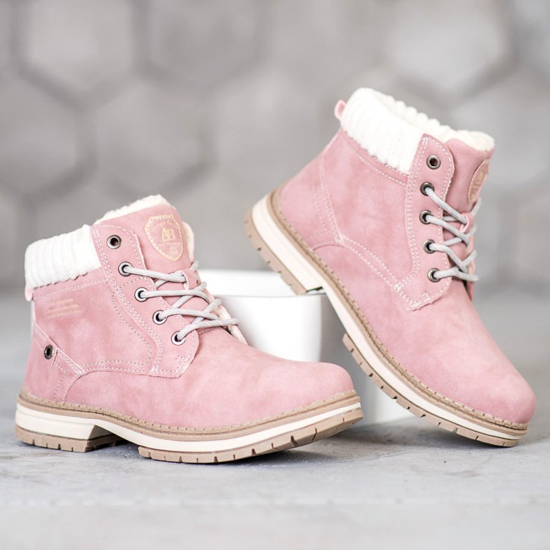 Arrigo Bello Fashionable Trappers pink 1