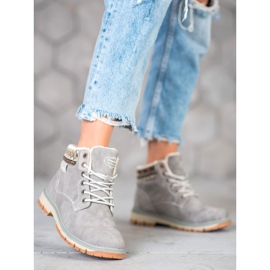 Arrigo Bello Lace-up Trappers grey 1