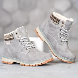 Arrigo Bello Lace-up Trappers grey 2