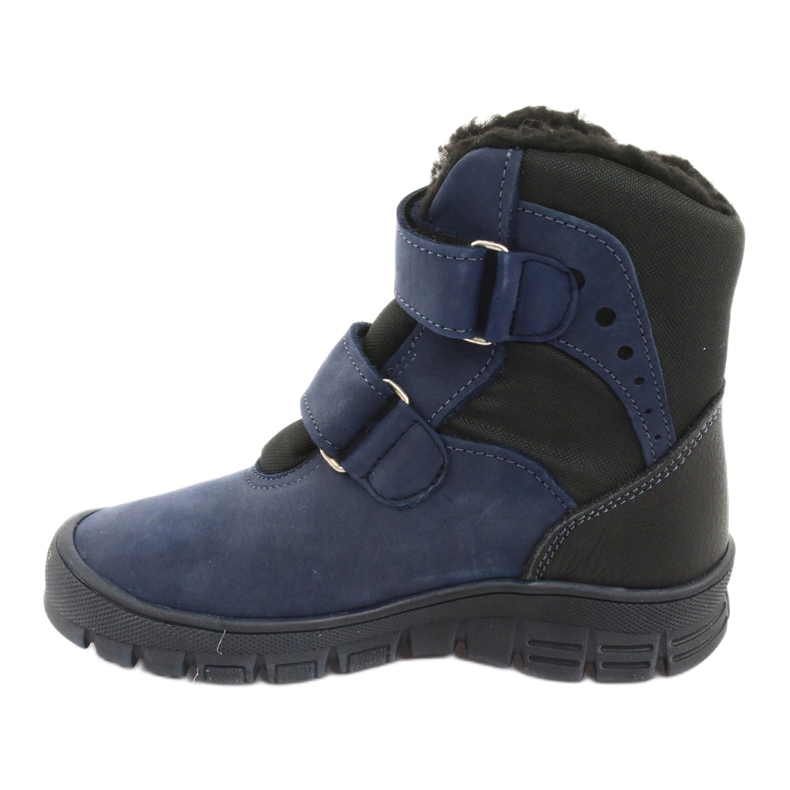 Boots boots with a Mazurek 1353 navy blue membrane black 2