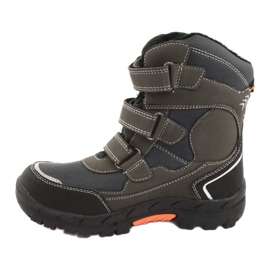 American Club Boots with American HL23 membrane gray black grey 2