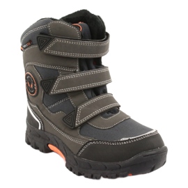 American Club Boots with American HL23 membrane gray black grey 1