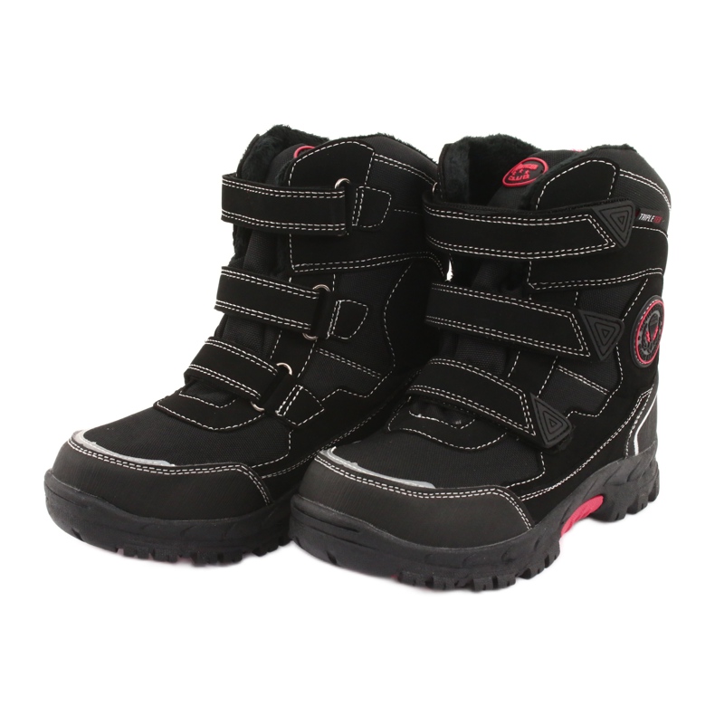 American Club Black boots with American HL23 membrane red 3 American Club Black boots with American HL23 membrane red 3