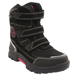 American Club Black boots with American HL23 membrane red 1 American Club Black boots with American HL23 membrane red 1