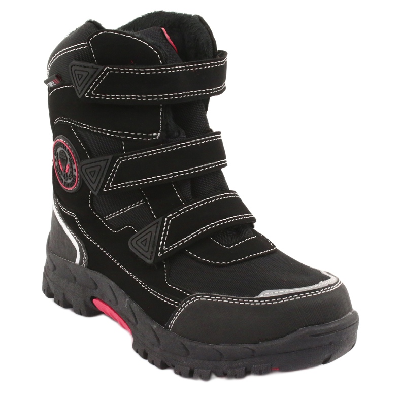 American Club Black boots with American HL23 membrane red 1 American Club Black boots with American HL23 membrane red 1