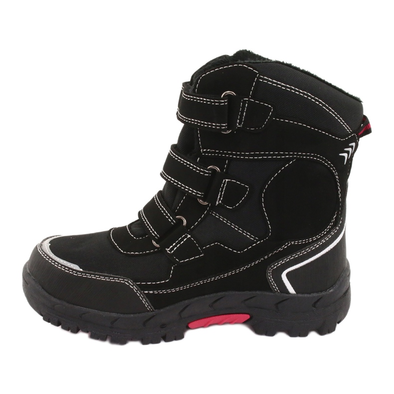 American Club Black boots with American HL23 membrane red 2 American Club Black boots with American HL23 membrane red 2