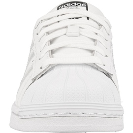 Adidas Originals Superstar Jr AQ6278 shoes white 2