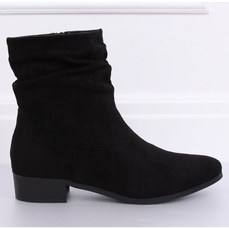 Classic black women's boots YK-101 Black 1