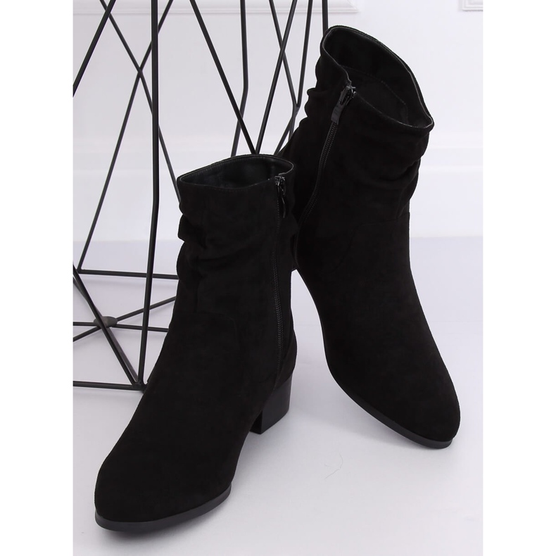 Classic black women's boots YK-101 Black 2
