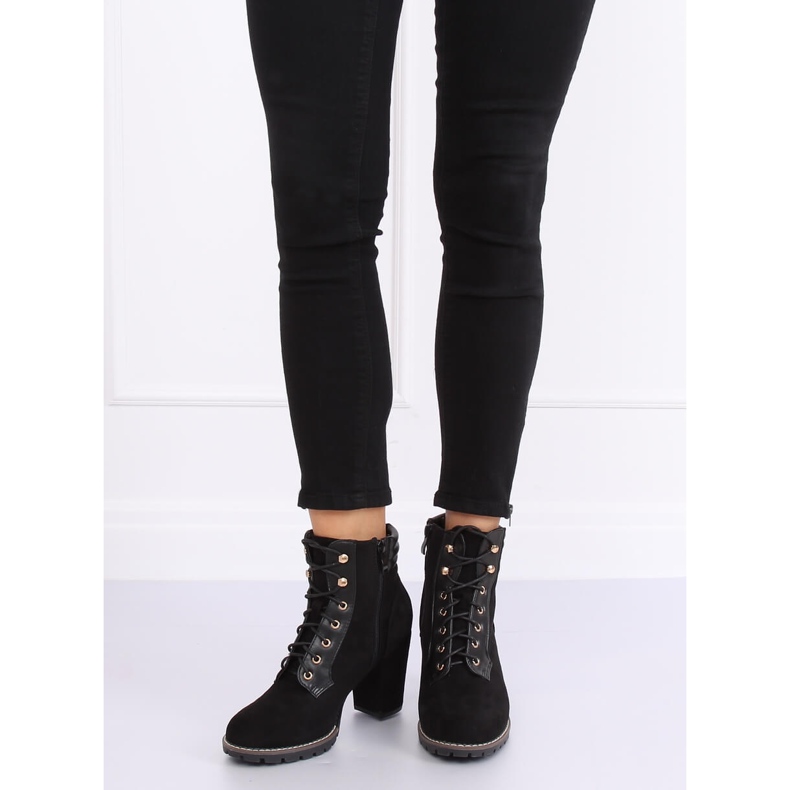 Black high heels 995-37 Black 2