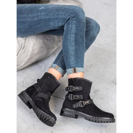 Lovery Suede Workers black 2