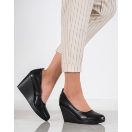 J. Star Comfortable Black Pumps 1