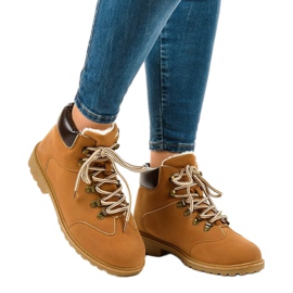 Camel insulated boots DS1702 brown 1