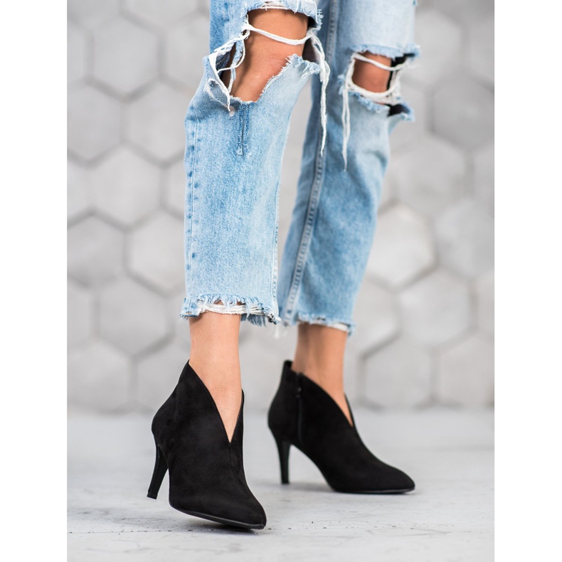 Filippo Sexy boots on a high heel black 2