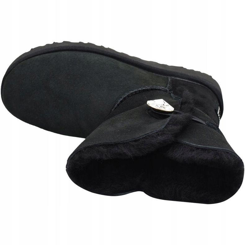 Ugg boots Bailey Button Bling W 1016553-BLK black 2