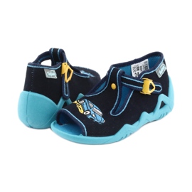 Befado children's shoes 217P100 navy blue blue 4