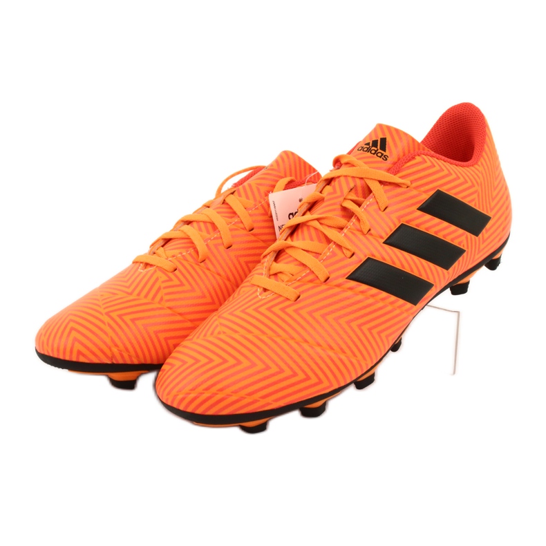 Adidas Nemeziz 18.4 FxG M DA9594 football boots orange 2