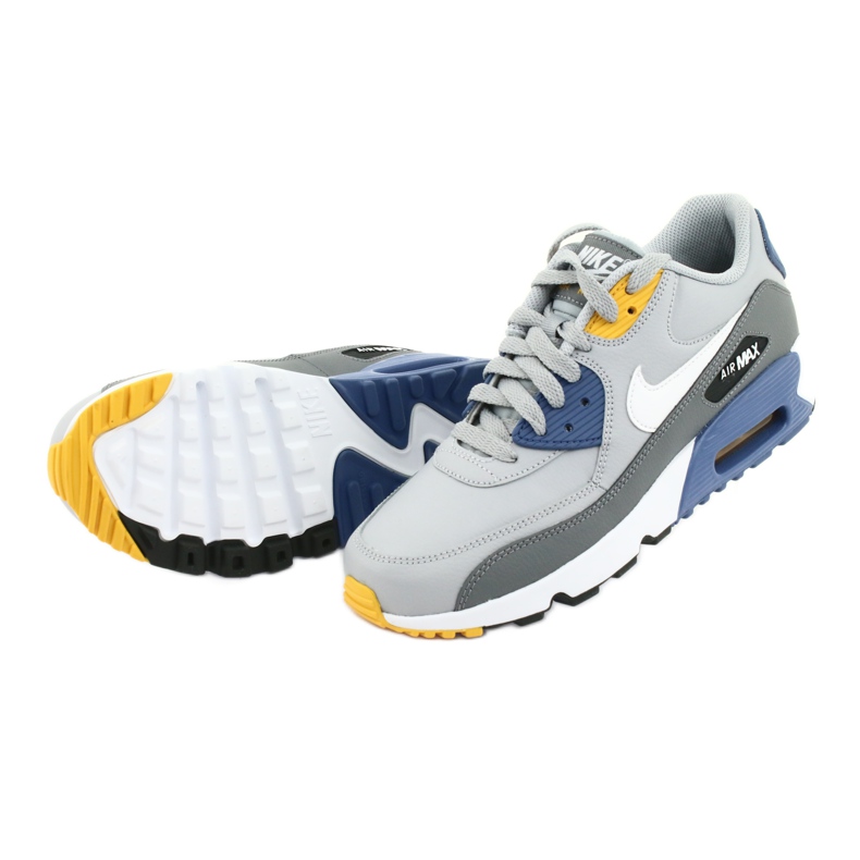 Nike Air Max 90 Ltr Gs Jr 833412-026 white blue grey 5 Nike Air Max 90 Ltr Gs Jr 833412-026 white blue grey 5